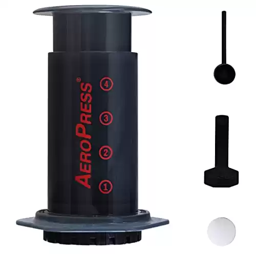 Aeropress Original Coffee and Espresso Maker, Barista Level Portable Coffee Maker