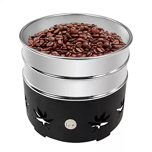 Electric Coffee Beans Cooling Machine No Chaff for Home Coffee Use