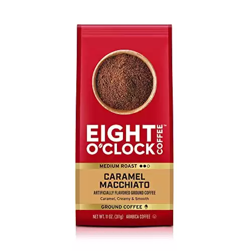 Eight O'Clock Coffee Caramel Macchiato, Medium Roast, Ground Coffee