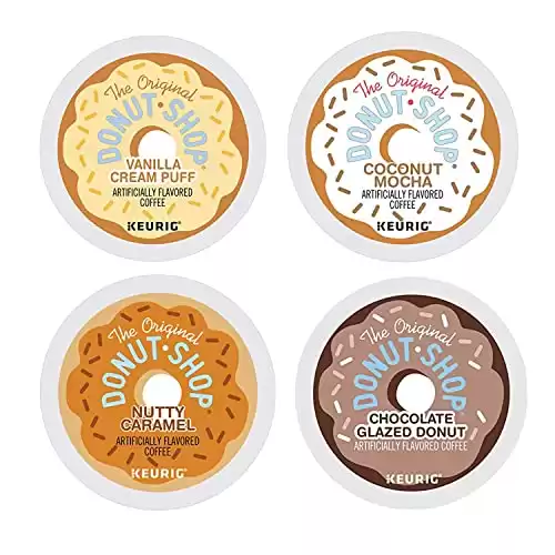 Donut Shop Coffee Pods Variety Pack Set of 4 Flavors