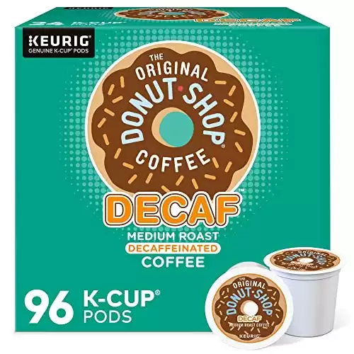 The Original Donut Shop Decaf Medium Roast Coffee, 96 Count