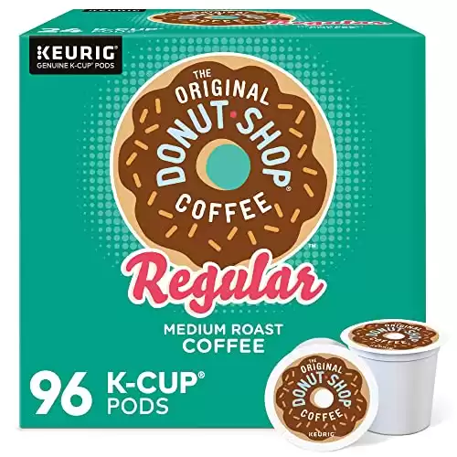 The Original Donut Shop Medium Roast Coffee Pods, 96 Count