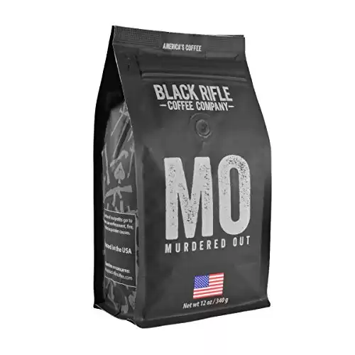 Black Rifle Coffee Murdered Out (Extra Dark Roast) Ground 12 Ounce Bag